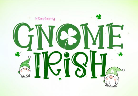 Gnome Irish: A Playful Font for Creative Branding