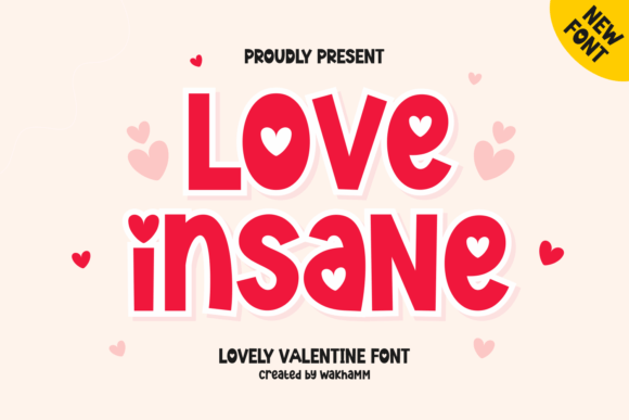 Love Insane: The Enchanting Display Font for Creative Projects