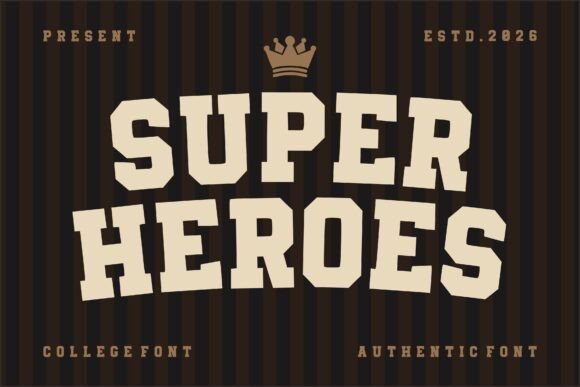 Super Heroes Font: Bold Typography for Impactful Designs